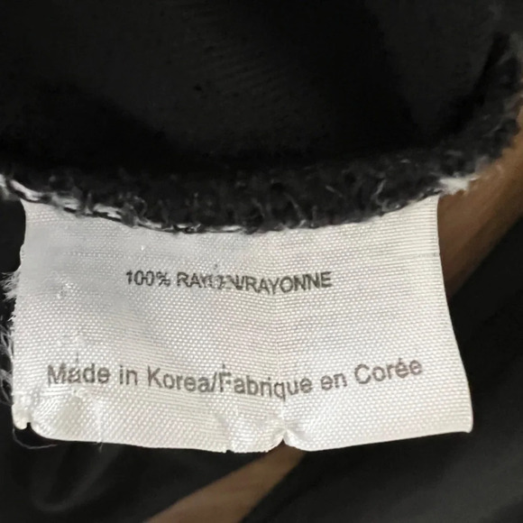 Tory Burch Caroline Faux Leather Trimmed Black Tunic Size Small - Picture 6 of 8